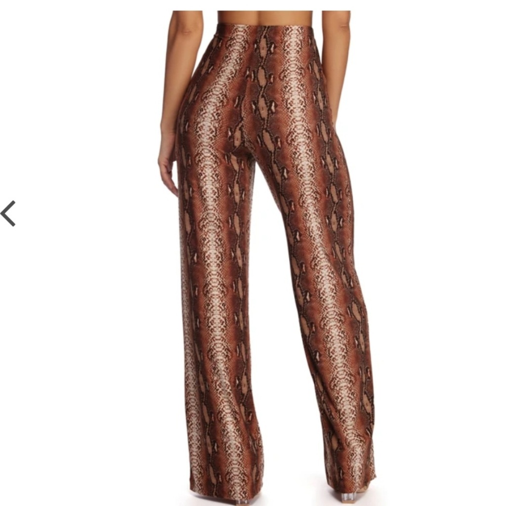 Rust Snake Print Two Pieces Set.. - Picture 8 of 8